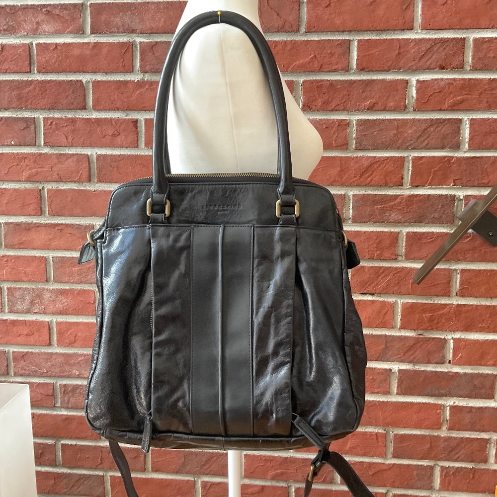 Liebeskind Black Leather Shoulder Bag